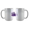 DyeTrans Sublimation Blank White Gloss Ceramic Mug - 11 oz Thumbnail