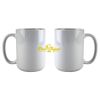 DyeTrans Sublimation Blank White Gloss Ceramic Mug - 11 oz Thumbnail