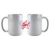 DyeTrans Sublimation Blank White Gloss Ceramic Mug - 11 oz Thumbnail
