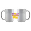 DyeTrans Sublimation Blank White Gloss Ceramic Mug - 11 oz Thumbnail