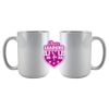 DyeTrans Sublimation Blank White Gloss Ceramic Mug - 11 oz Thumbnail