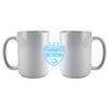 DyeTrans Sublimation Blank White Gloss Ceramic Mug - 11 oz Thumbnail