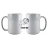 DyeTrans Sublimation Blank White Gloss Ceramic Mug - 11 oz Thumbnail