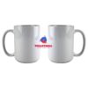 DyeTrans Sublimation Blank White Gloss Ceramic Mug - 11 oz Thumbnail