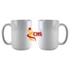 DyeTrans Sublimation Blank White Gloss Ceramic Mug - 11 oz Thumbnail