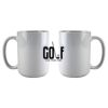 DyeTrans Sublimation Blank White Gloss Ceramic Mug - 11 oz Thumbnail