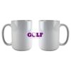 DyeTrans Sublimation Blank White Gloss Ceramic Mug - 11 oz Thumbnail