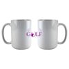 DyeTrans Sublimation Blank White Gloss Ceramic Mug - 11 oz Thumbnail