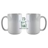 DyeTrans Sublimation Blank White Gloss Ceramic Mug - 11 oz Thumbnail