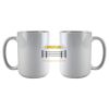 DyeTrans Sublimation Blank White Gloss Ceramic Mug - 11 oz Thumbnail