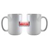 DyeTrans Sublimation Blank White Gloss Ceramic Mug - 11 oz Thumbnail