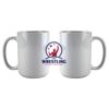 DyeTrans Sublimation Blank White Gloss Ceramic Mug - 11 oz Thumbnail