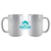 DyeTrans Sublimation Blank White Gloss Ceramic Mug - 11 oz Thumbnail
