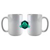 DyeTrans Sublimation Blank White Gloss Ceramic Mug - 11 oz Thumbnail