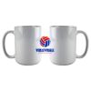 DyeTrans Sublimation Blank White Gloss Ceramic Mug - 11 oz Thumbnail