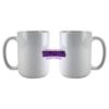 DyeTrans Sublimation Blank White Gloss Ceramic Mug - 11 oz Thumbnail