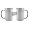 DyeTrans Sublimation Blank White Gloss Ceramic Mug - 11 oz Thumbnail