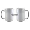 DyeTrans Sublimation Blank White Gloss Ceramic Mug - 11 oz Thumbnail