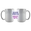 DyeTrans Sublimation Blank White Gloss Ceramic Mug - 11 oz Thumbnail