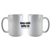 DyeTrans Sublimation Blank White Gloss Ceramic Mug - 11 oz Thumbnail