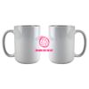 DyeTrans Sublimation Blank White Gloss Ceramic Mug - 11 oz Thumbnail