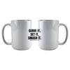 DyeTrans Sublimation Blank White Gloss Ceramic Mug - 11 oz Thumbnail