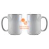 DyeTrans Sublimation Blank White Gloss Ceramic Mug - 11 oz Thumbnail