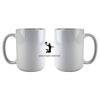DyeTrans Sublimation Blank White Gloss Ceramic Mug - 11 oz Thumbnail
