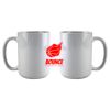 DyeTrans Sublimation Blank White Gloss Ceramic Mug - 11 oz Thumbnail