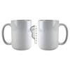 DyeTrans Sublimation Blank White Gloss Ceramic Mug - 11 oz Thumbnail