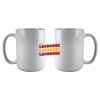 DyeTrans Sublimation Blank White Gloss Ceramic Mug - 11 oz Thumbnail