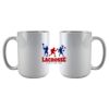 DyeTrans Sublimation Blank White Gloss Ceramic Mug - 11 oz Thumbnail