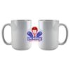 DyeTrans Sublimation Blank White Gloss Ceramic Mug - 11 oz Thumbnail