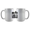 DyeTrans Sublimation Blank White Gloss Ceramic Mug - 11 oz Thumbnail