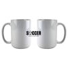 DyeTrans Sublimation Blank White Gloss Ceramic Mug - 11 oz Thumbnail