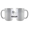 DyeTrans Sublimation Blank White Gloss Ceramic Mug - 11 oz Thumbnail