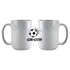 DyeTrans Sublimation Blank White Gloss Ceramic Mug - 11 oz Thumbnail