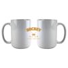 DyeTrans Sublimation Blank White Gloss Ceramic Mug - 11 oz Thumbnail