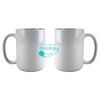 DyeTrans Sublimation Blank White Gloss Ceramic Mug - 11 oz Thumbnail