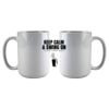 DyeTrans Sublimation Blank White Gloss Ceramic Mug - 11 oz Thumbnail