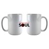 DyeTrans Sublimation Blank White Gloss Ceramic Mug - 11 oz Thumbnail