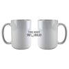 DyeTrans Sublimation Blank White Gloss Ceramic Mug - 11 oz Thumbnail