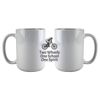 DyeTrans Sublimation Blank White Gloss Ceramic Mug - 11 oz Thumbnail