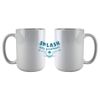 DyeTrans Sublimation Blank White Gloss Ceramic Mug - 11 oz Thumbnail
