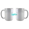 DyeTrans Sublimation Blank White Gloss Ceramic Mug - 11 oz Thumbnail