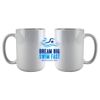 DyeTrans Sublimation Blank White Gloss Ceramic Mug - 11 oz Thumbnail