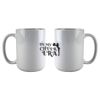 DyeTrans Sublimation Blank White Gloss Ceramic Mug - 11 oz Thumbnail