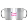 DyeTrans Sublimation Blank White Gloss Ceramic Mug - 11 oz Thumbnail