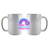 DyeTrans Sublimation Blank White Gloss Ceramic Mug - 11 oz Thumbnail