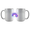 DyeTrans Sublimation Blank White Gloss Ceramic Mug - 11 oz Thumbnail